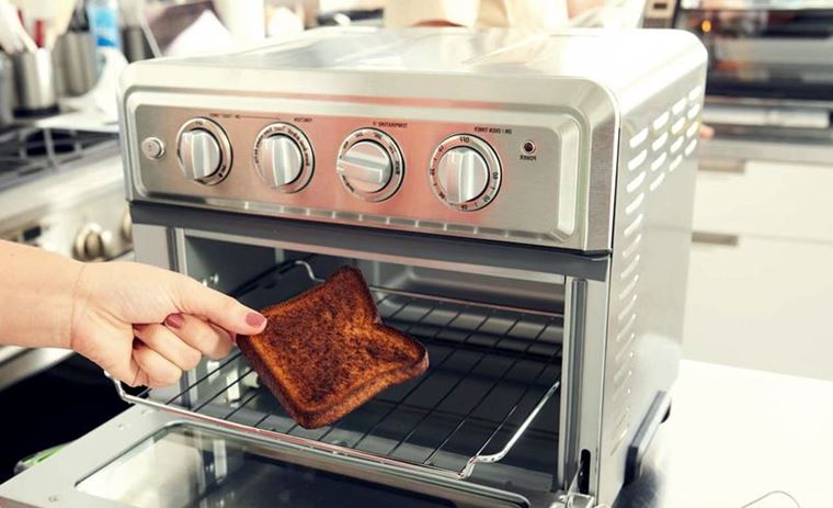 Фото электрической духовки с корочкой поджаренного хлеба
